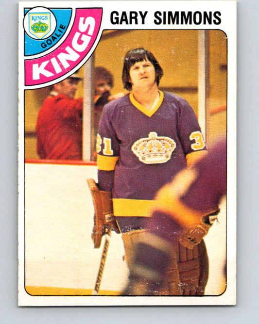1978-79 O-Pee-Chee #385 Gary Simmons  Los Angeles Kings  V26376