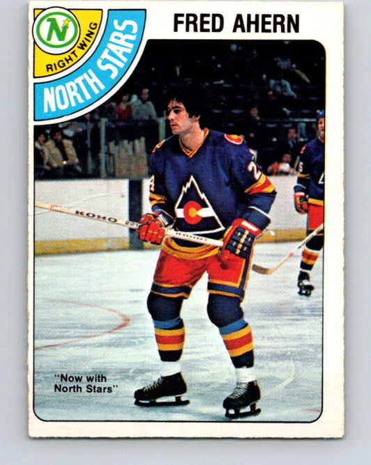 1978-79 O-Pee-Chee #386 Fred Ahern  Minnesota North Stars  V26380