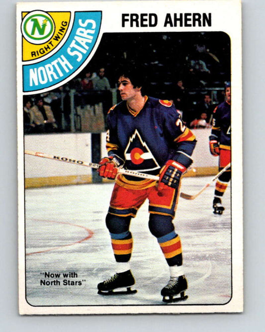 1978-79 O-Pee-Chee #386 Fred Ahern  Minnesota North Stars  V26384