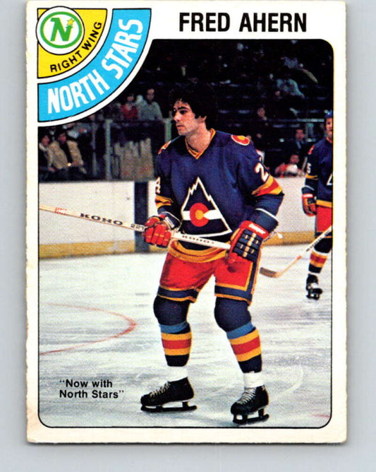 1978-79 O-Pee-Chee #386 Fred Ahern  Minnesota North Stars  V26386