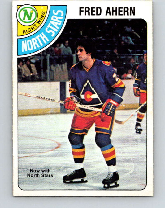 1978-79 O-Pee-Chee #386 Fred Ahern  Minnesota North Stars  V26390