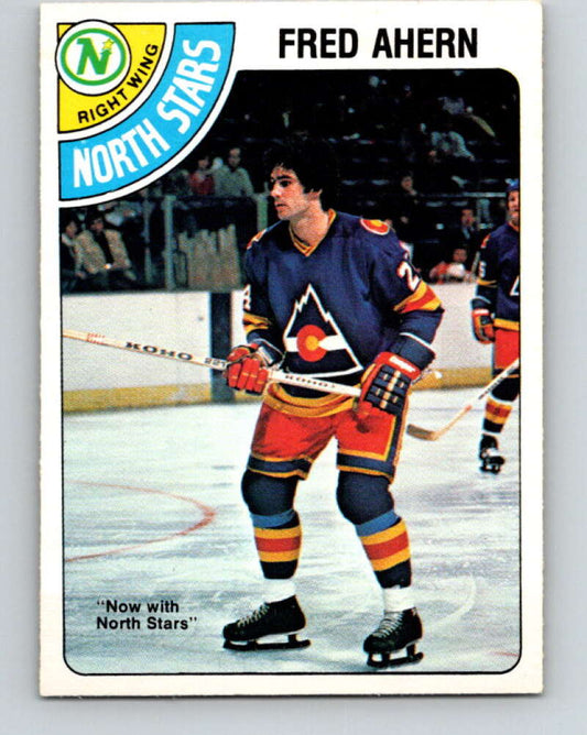 1978-79 O-Pee-Chee #386 Fred Ahern  Minnesota North Stars  V26392