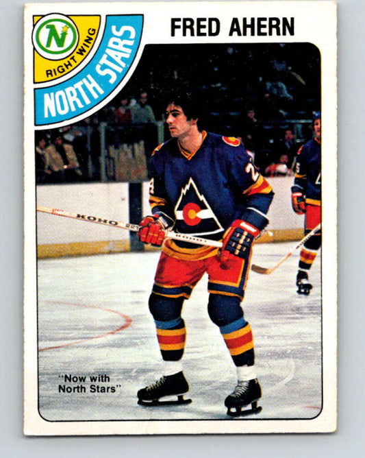 1978-79 O-Pee-Chee #386 Fred Ahern  Minnesota North Stars  V26394
