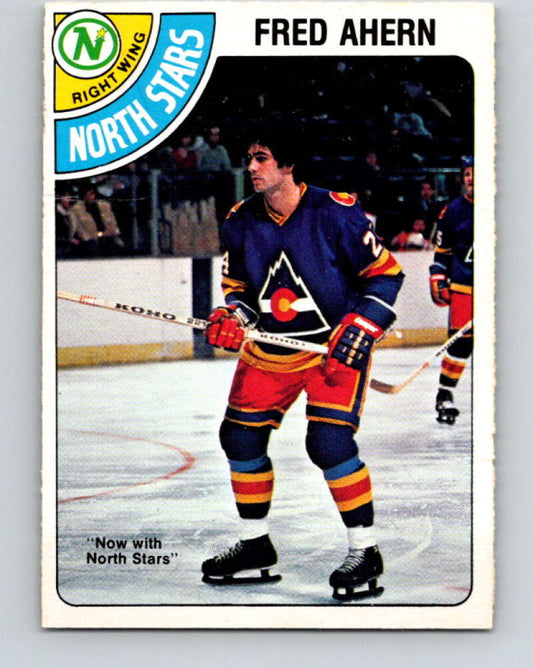 1978-79 O-Pee-Chee #386 Fred Ahern  Minnesota North Stars  V26396