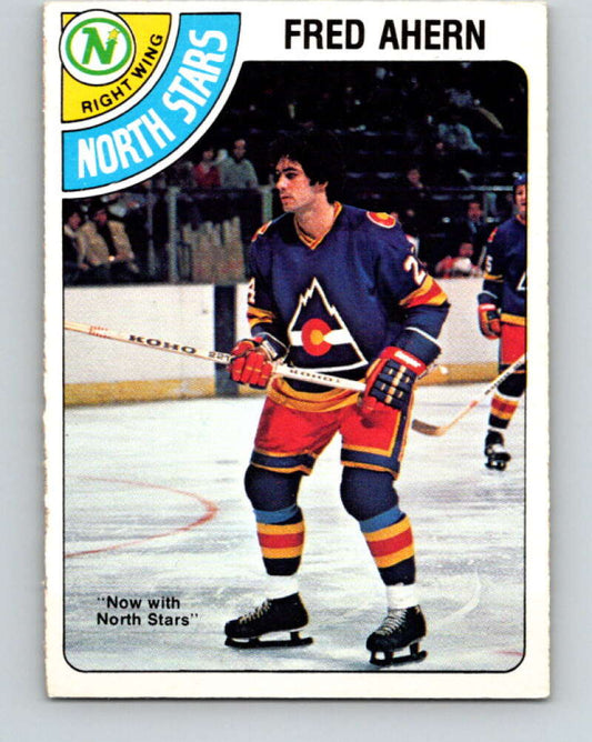 1978-79 O-Pee-Chee #386 Fred Ahern  Minnesota North Stars  V26398