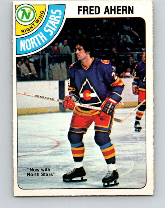 1978-79 O-Pee-Chee #386 Fred Ahern  Minnesota North Stars  V26400