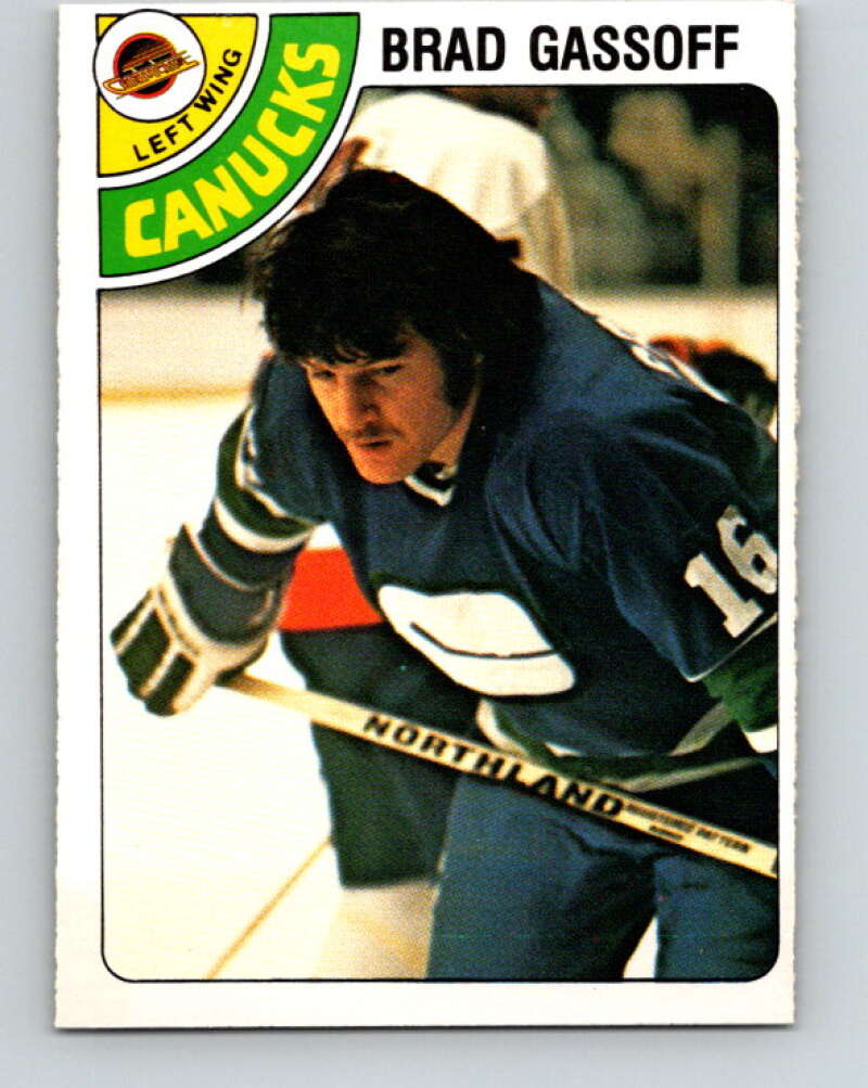 1978-79 O-Pee-Chee #388 Brad Gassoff  RC Rookie Canucks  V26411