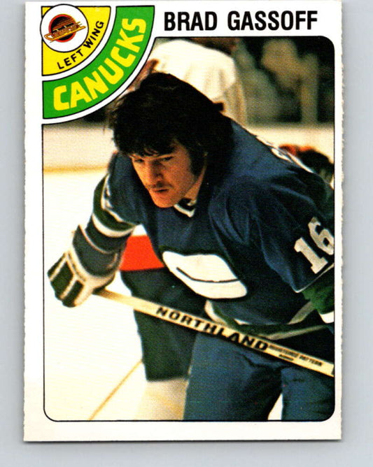 1978-79 O-Pee-Chee #388 Brad Gassoff  RC Rookie Canucks  V26411
