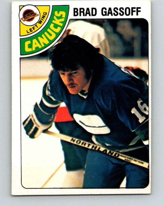1978-79 O-Pee-Chee #388 Brad Gassoff  RC Rookie Canucks  V26412