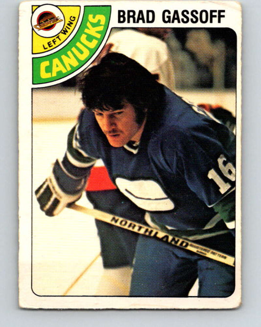 1978-79 O-Pee-Chee #388 Brad Gassoff  RC Rookie Canucks  V26413