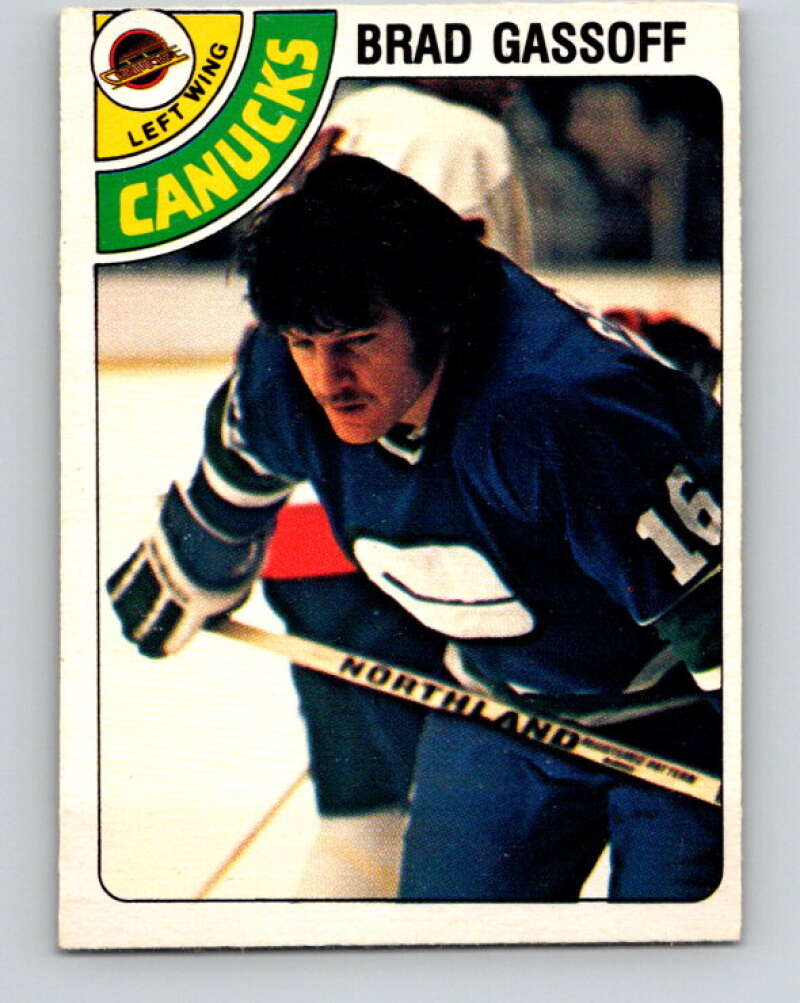 1978-79 O-Pee-Chee #388 Brad Gassoff  RC Rookie Canucks  V26416