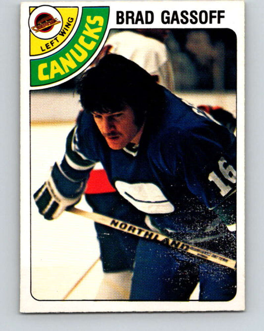 1978-79 O-Pee-Chee #388 Brad Gassoff  RC Rookie Canucks  V26417
