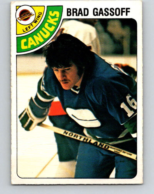 1978-79 O-Pee-Chee #388 Brad Gassoff  RC Rookie Canucks  V26420