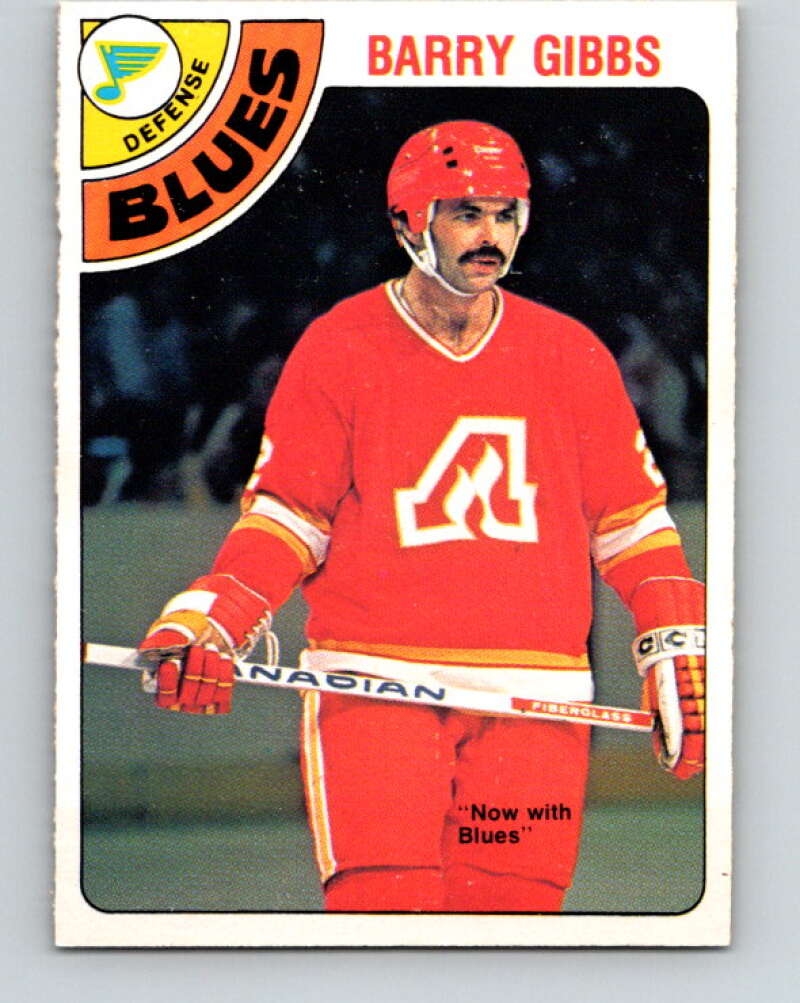 1978-79 O-Pee-Chee #390 Barry Gibbs  St. Louis Blues  V26444