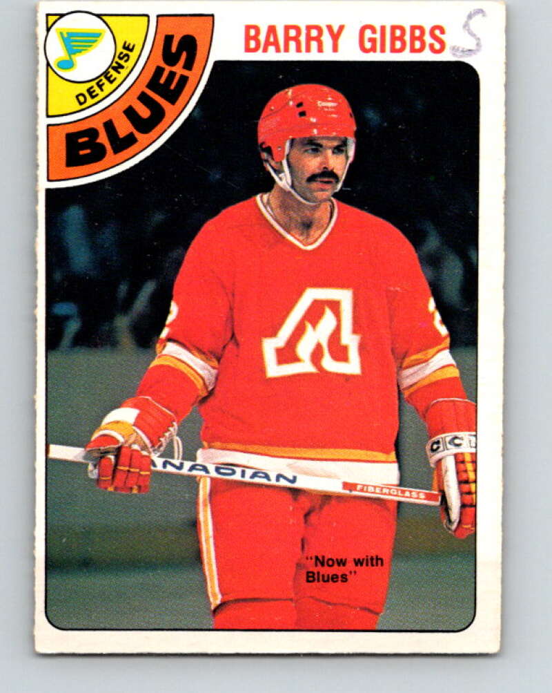1978-79 O-Pee-Chee #390 Barry Gibbs  St. Louis Blues  V26446