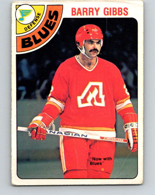 1978-79 O-Pee-Chee #390 Barry Gibbs  St. Louis Blues  V26447