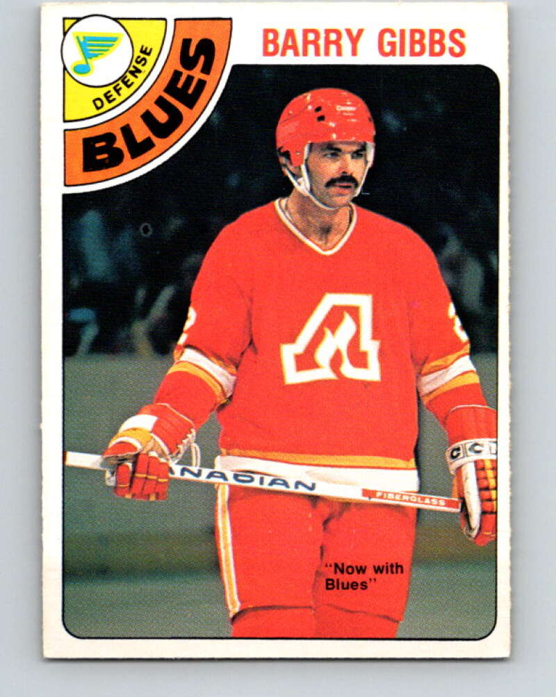 1978-79 O-Pee-Chee #390 Barry Gibbs  St. Louis Blues  V26448