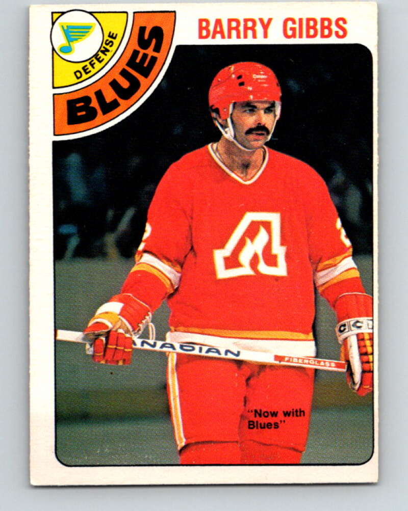 1978-79 O-Pee-Chee #390 Barry Gibbs  St. Louis Blues  V26449