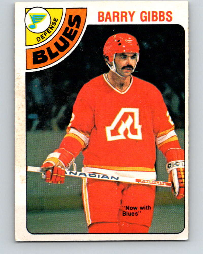 1978-79 O-Pee-Chee #390 Barry Gibbs  St. Louis Blues  V26451