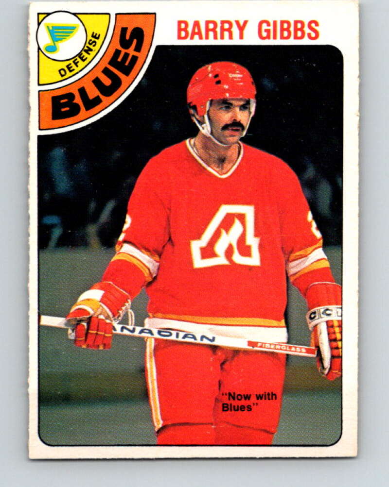 1978-79 O-Pee-Chee #390 Barry Gibbs  St. Louis Blues  V26454