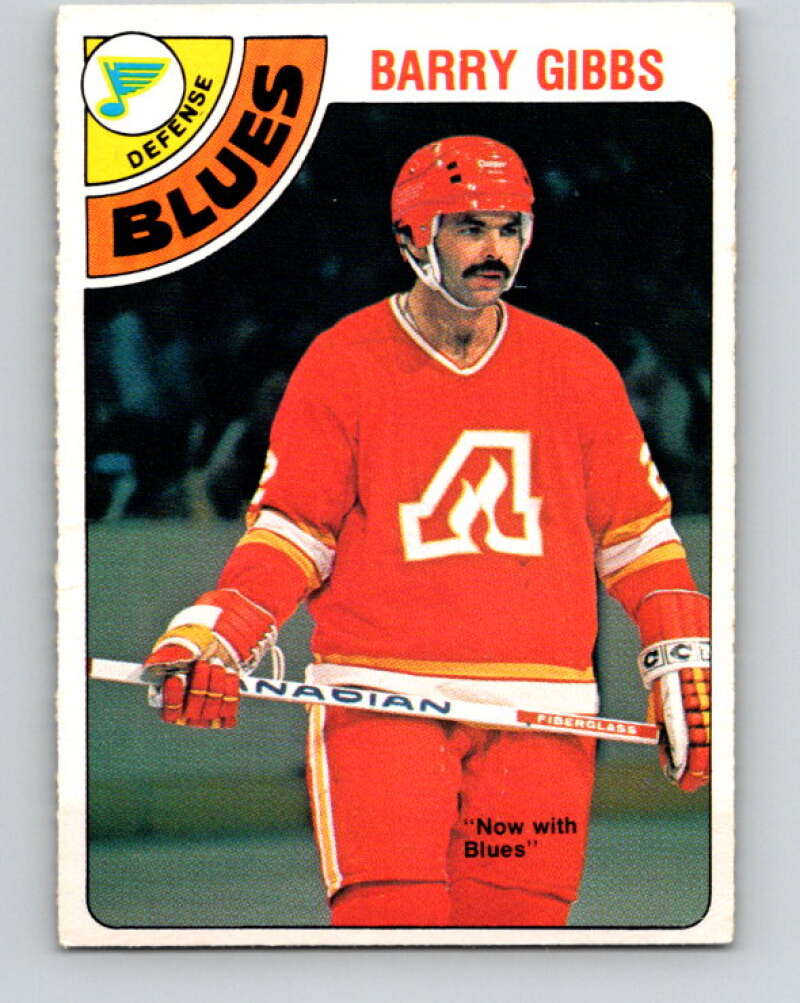 1978-79 O-Pee-Chee #390 Barry Gibbs  St. Louis Blues  V26455