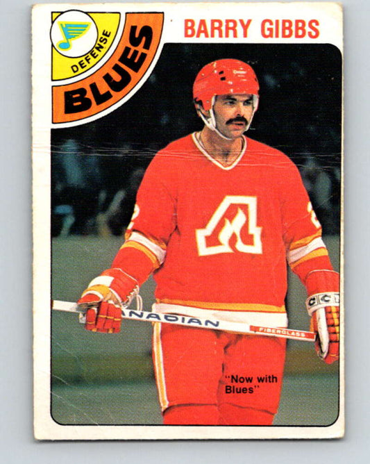 1978-79 O-Pee-Chee #390 Barry Gibbs  St. Louis Blues  V26457