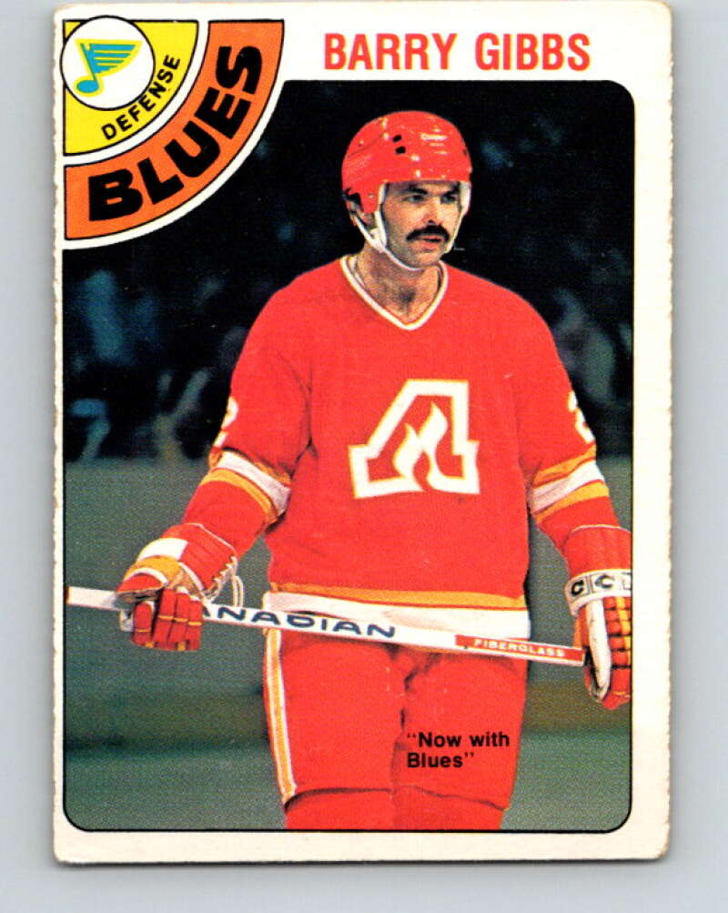 1978-79 O-Pee-Chee #390 Barry Gibbs  St. Louis Blues  V26459