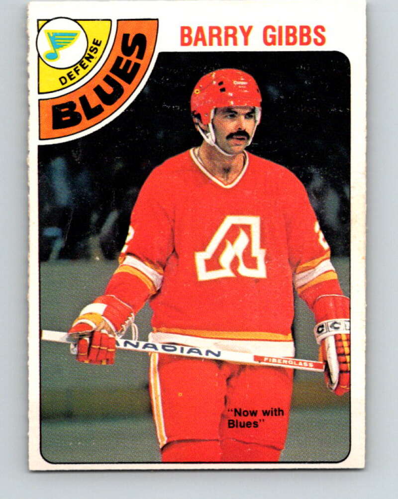 1978-79 O-Pee-Chee #390 Barry Gibbs  St. Louis Blues  V26460