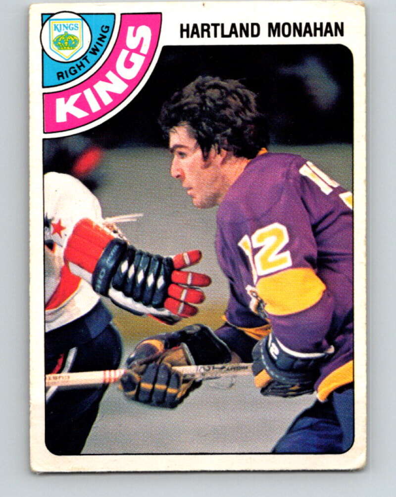1978-79 O-Pee-Chee #393 Hartland Monahan  Los Angeles  V26496