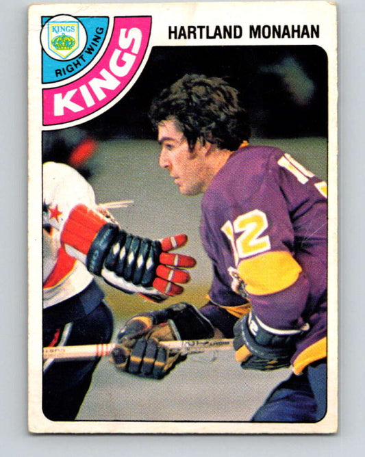1978-79 O-Pee-Chee #393 Hartland Monahan  Los Angeles  V26502