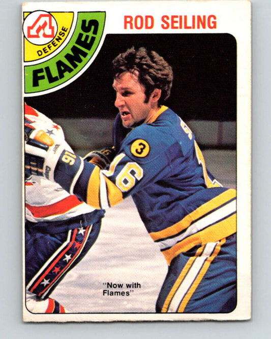 1978-79 O-Pee-Chee #394 Rod Seiling  Atlanta Flames  V26508