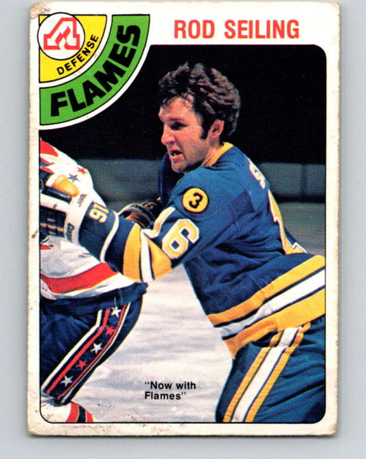 1978-79 O-Pee-Chee #394 Rod Seiling  Atlanta Flames  V26510