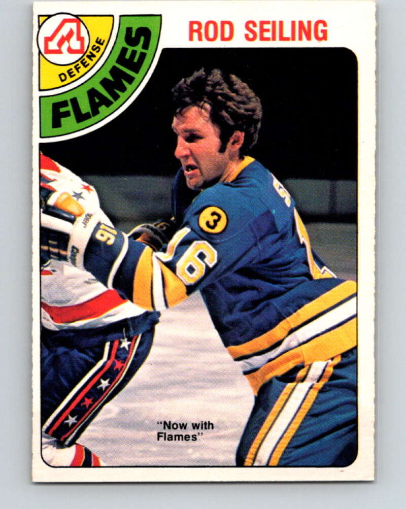 1978-79 O-Pee-Chee #394 Rod Seiling  Atlanta Flames  V26511