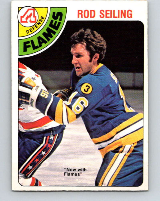 1978-79 O-Pee-Chee #394 Rod Seiling  Atlanta Flames  V26512