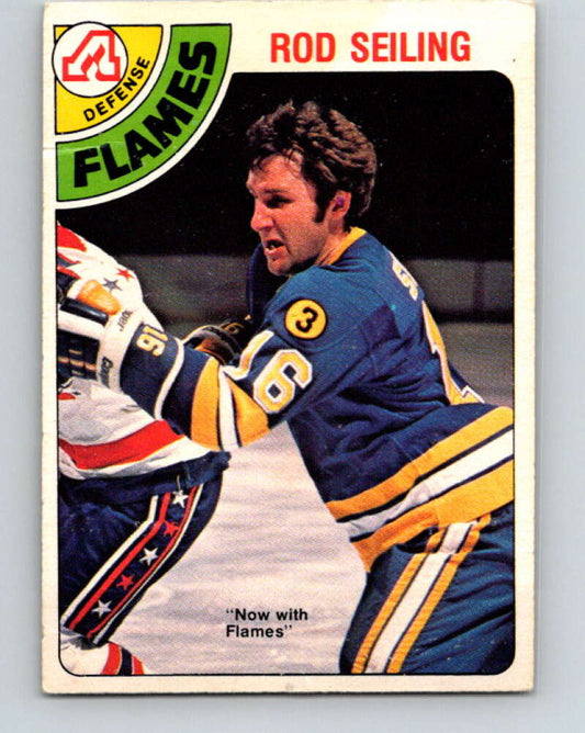 1978-79 O-Pee-Chee #394 Rod Seiling  Atlanta Flames  V26522