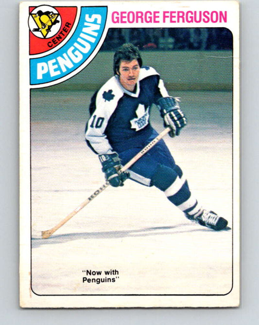 1978-79 O-Pee-Chee #395 George Ferguson Penguins  V26527