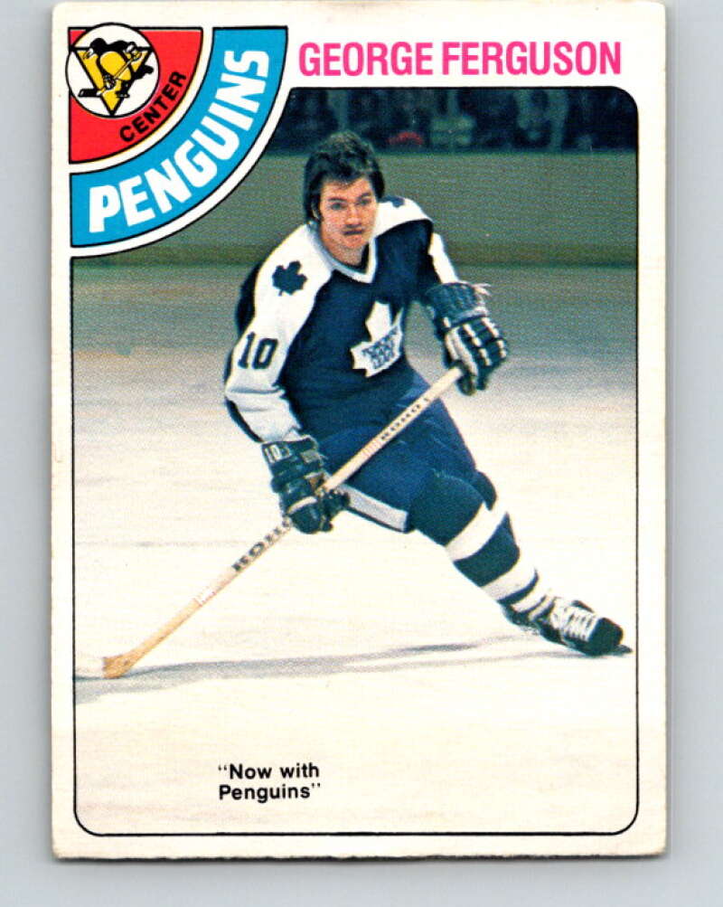 1978-79 O-Pee-Chee #395 George Ferguson Penguins  V26528