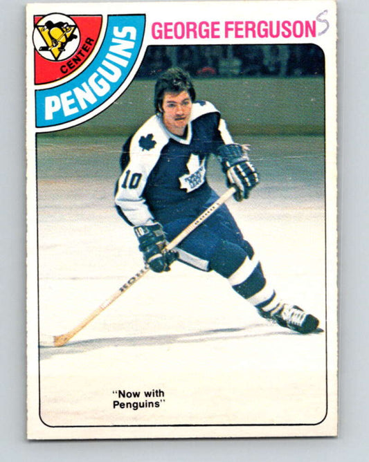 1978-79 O-Pee-Chee #395 George Ferguson Penguins  V26530