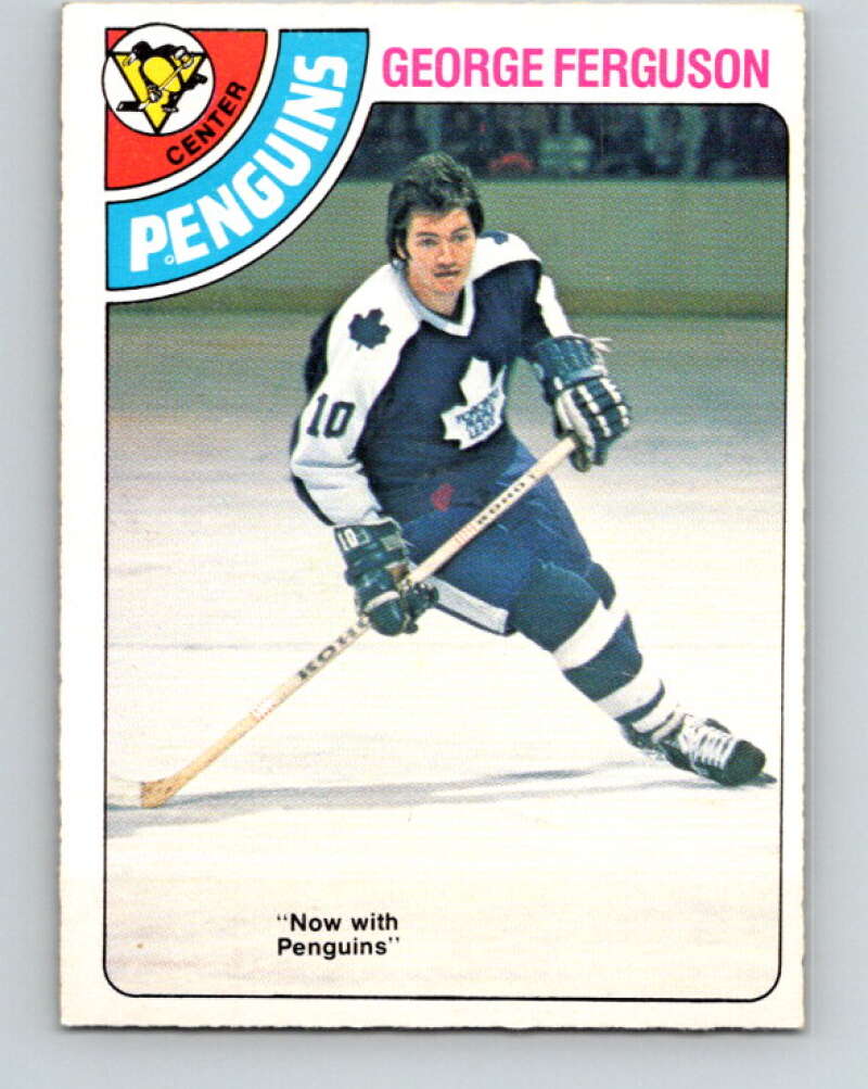 1978-79 O-Pee-Chee #395 George Ferguson Penguins  V26531