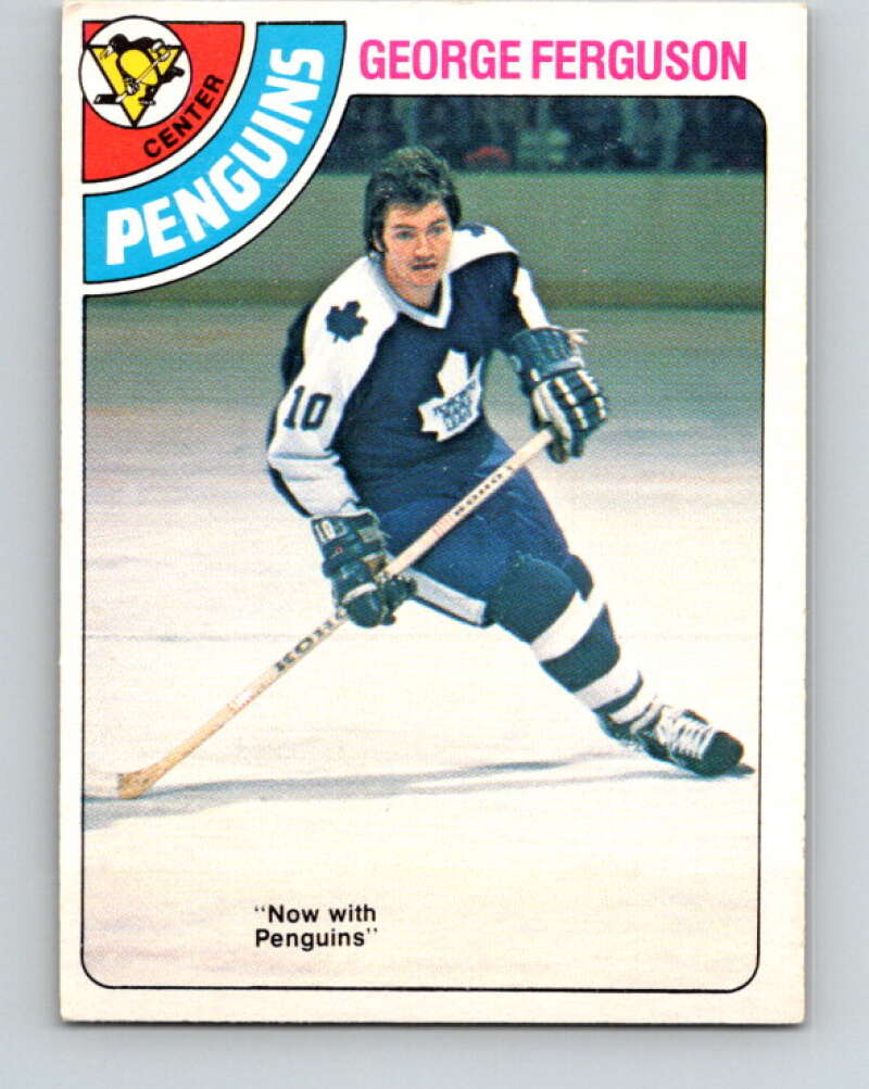 1978-79 O-Pee-Chee #395 George Ferguson Penguins  V26535