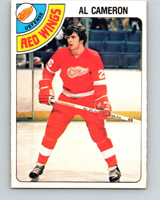 1978-79 O-Pee-Chee #396 Al Cameron  Detroit Red Wings  V26536