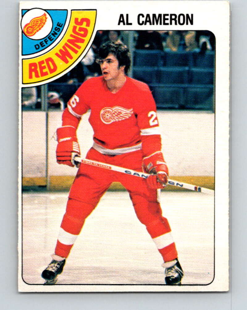 1978-79 O-Pee-Chee #396 Al Cameron  Detroit Red Wings  V26539