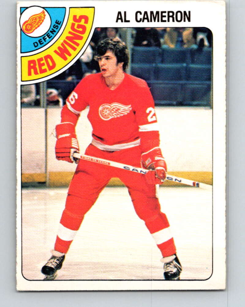 1978-79 O-Pee-Chee #396 Al Cameron  Detroit Red Wings  V26542