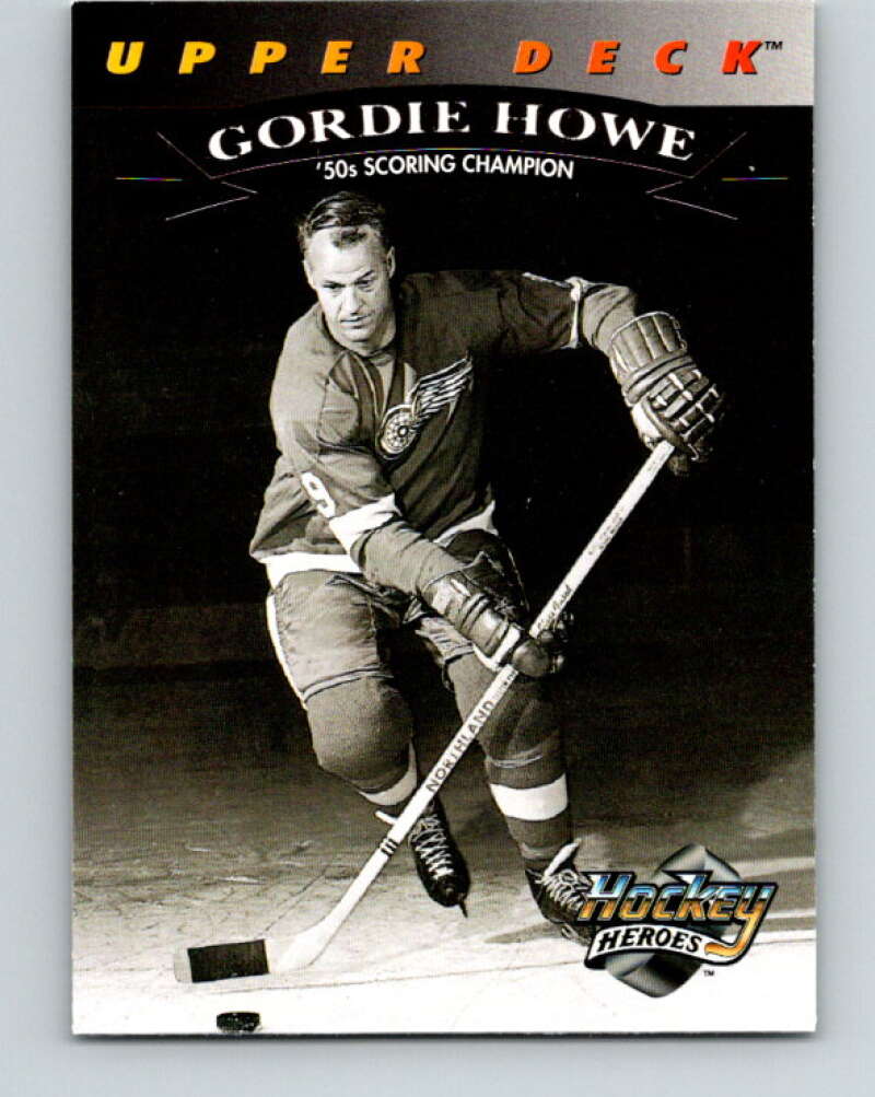 1992-93 Upper Deck Gordie Howe Heroes #22 '50's Scoring Champ  V26607