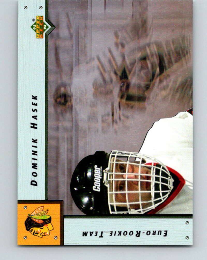 1992-93 Upper Deck Euro-Rookie Team #ERT3 Dominik Hasek   V26655