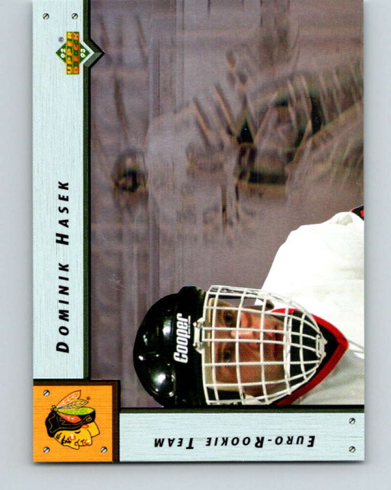 1992-93 Upper Deck Euro-Rookie Team #ERT3 Dominik Hasek   V26656