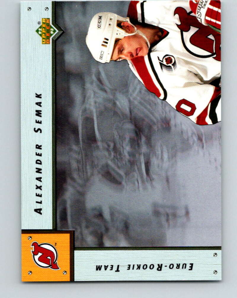1992-93 Upper Deck Euro-Rookie Team #ERT5 Alexander Semak   V26661
