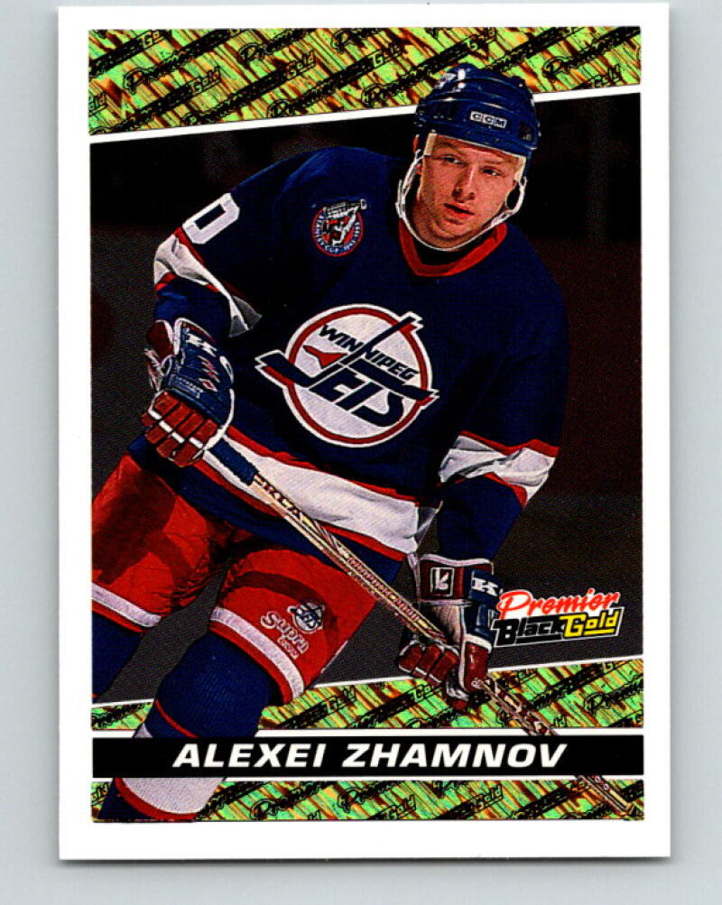 1993-94 Topps Premier Black Gold #8 Alexei Zhamnov V26667