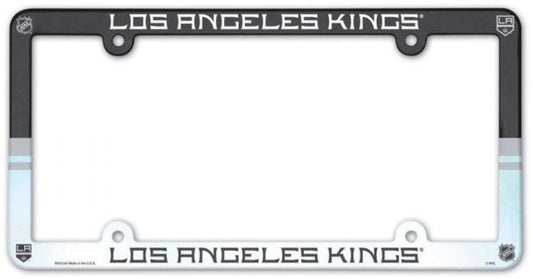 Los Angeles Kings Plastic License Plate Frame - Standard 6"x12"