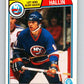 1983-84 O-Pee-Chee #8 Mats Hallin  RC Rookie Islanders  V26701